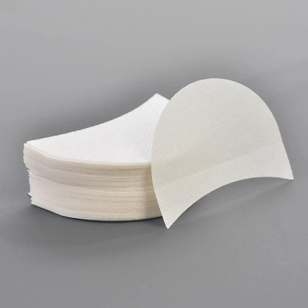 50PCS Eyeshadow Stencils Lint Free Under Eye Eyeshadow Gel Pad Sticker Eye Makeup Tools