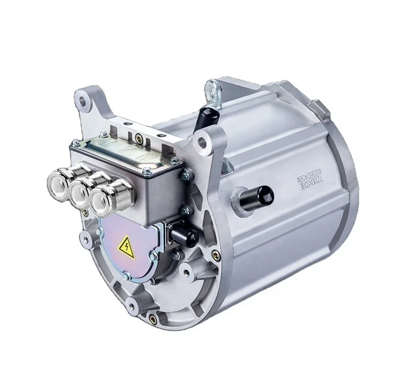 High efficiency 50KW driving systerm for electric car, liquid cool motor