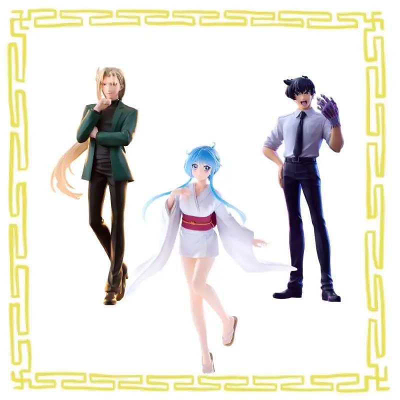 

Genuine Furyu Jigoku Sensei Nube Nube Tamamo Yukime Trio Try It Anime Figure Model Collector Desktop Ornament Toy Gift Original