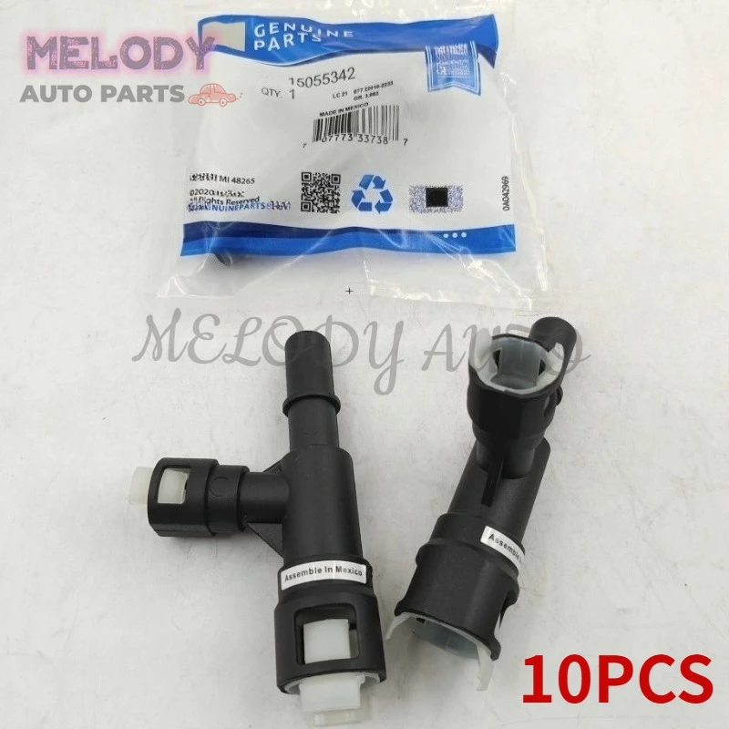 

10PCS 15055342 HVAC Heater Hose Connector Tee For 2007-2014 GM SILVERADO 1500 SUBURBAN 1500 TAHOE