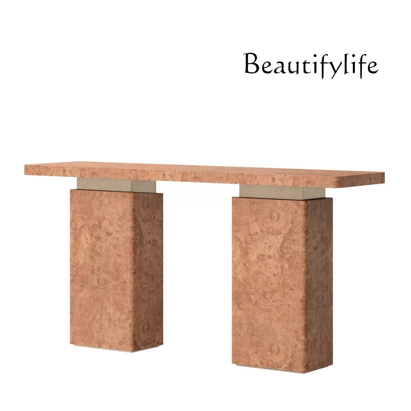 

Retro solid wood entrance table Hotel clubhouse lobby case Sales office Creative decoration table