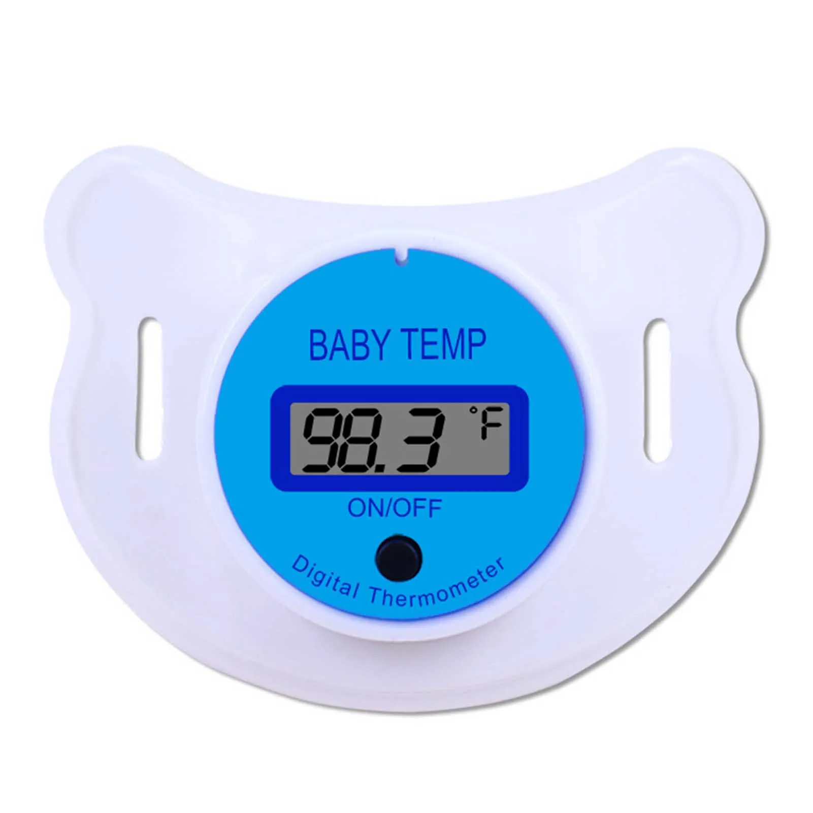 

Portable Baby Thermometer Household Instant Accurate Nipple-Shaped Thermometer Suitable for Kids Infants Toddlers