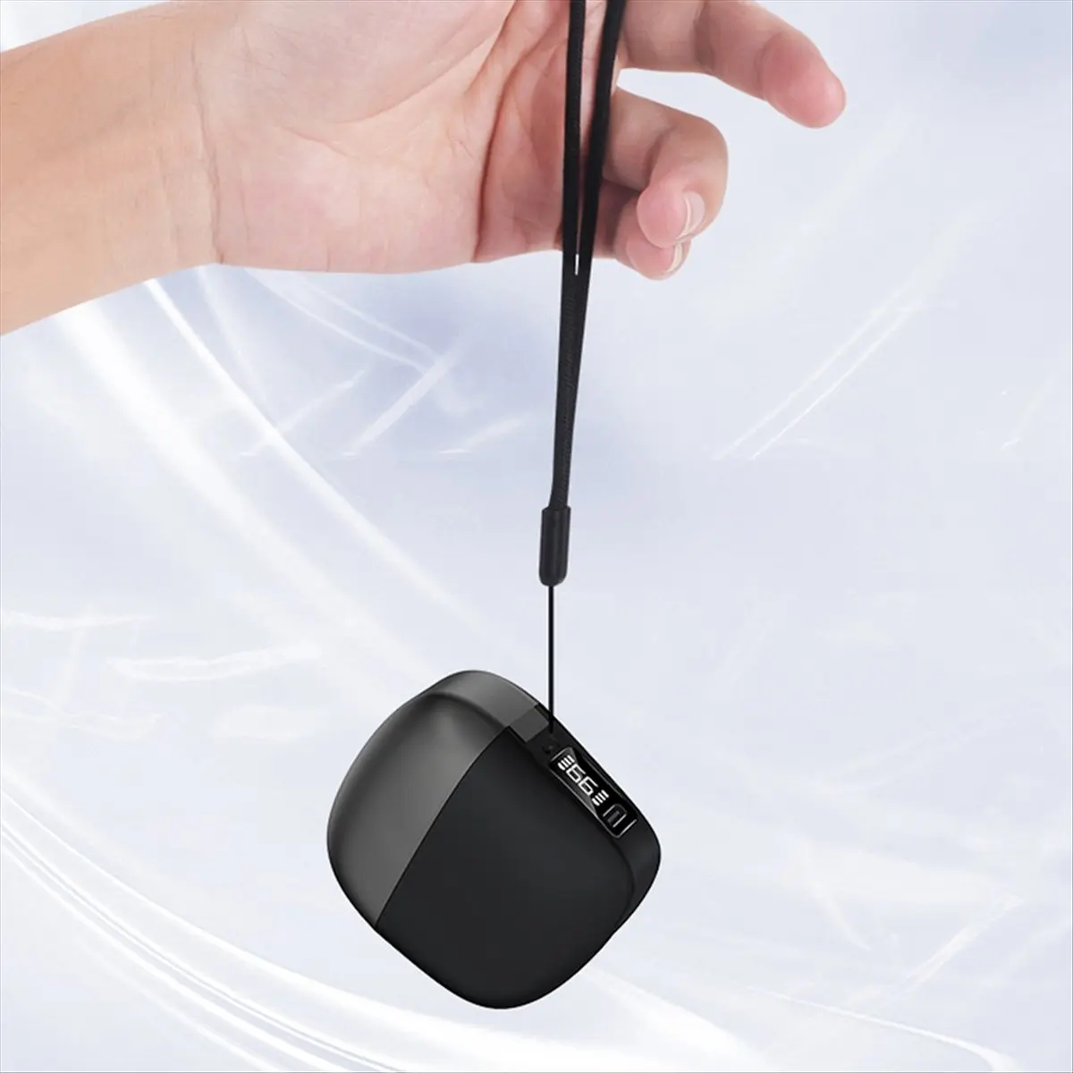 

Persevering — T371 Беспроводные наушники-клипсы с длительным сроком службы батареи и шумоподавлением, большие светодиодные наушники с цифровым дисплеем