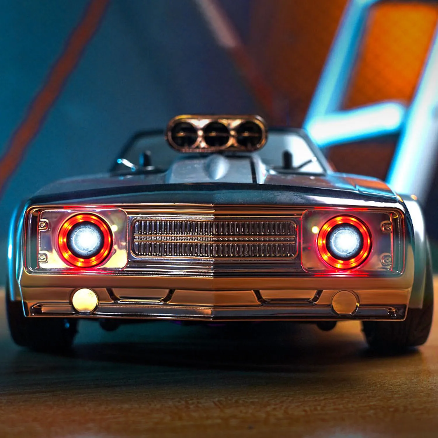 

RC Drift Car Q142 1/16 2.4G Remote Control 4WD High Speed Muscle Car 35km/h RTR Vehicle Brushed Motor LED Angel Eyes Vehicle Toy