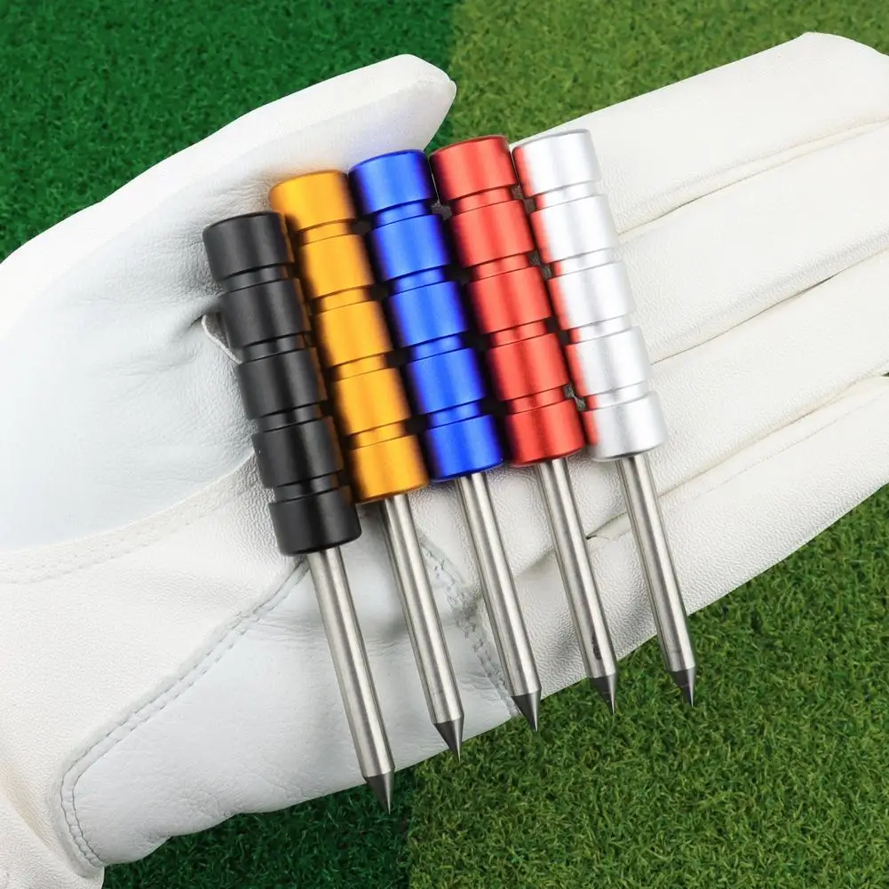 Golf Club Cleaner Durable Corrosion Resistant 5 Colors Pointy Tip Design Golf Sharpener Gadget for Golf Lover