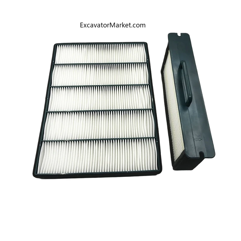 For Volvo EC210B 240B 290B 360B 460B Air Conditioning Element Filter Screen Filter Excavator Accessories