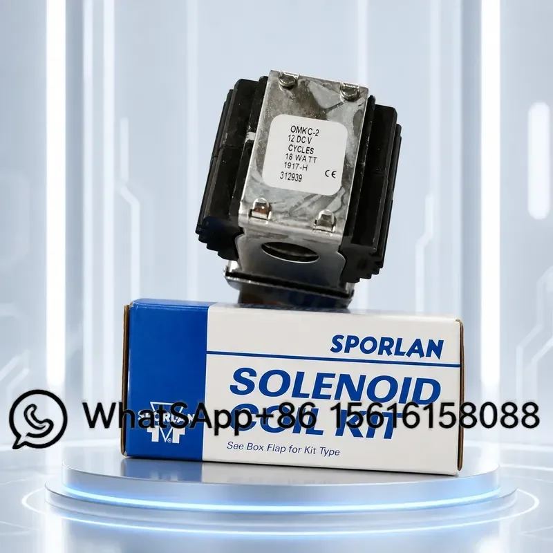 New Factory Imported Solenoid Valve Coil OMKC-1 12V Replacement Part for Refrigeration System High Quality Electromagnetic