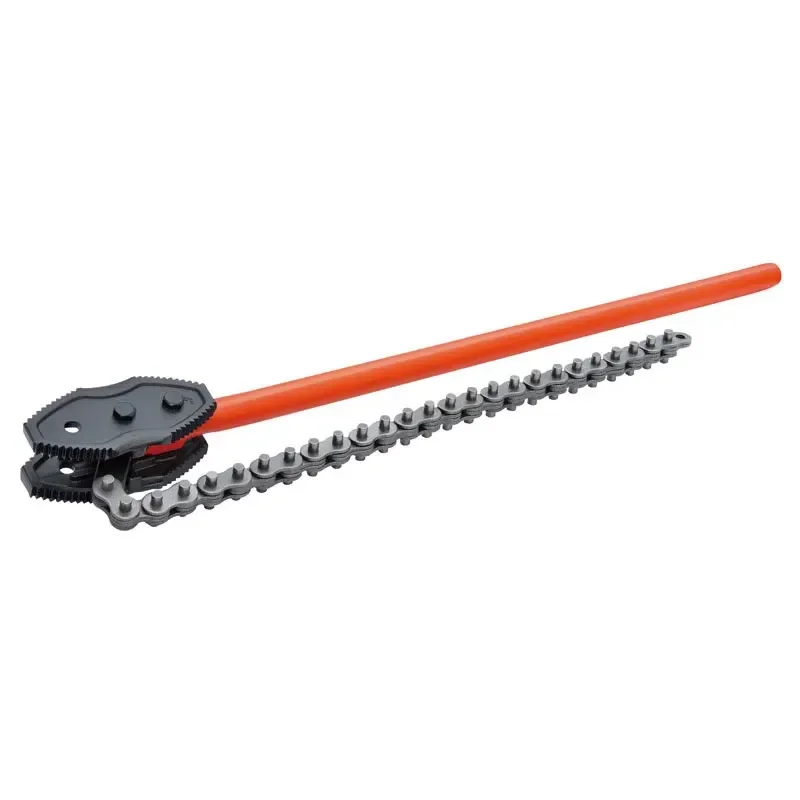Heavy Duty Chain Pipe Wrench Adjustable Plumbing Tool for Tight Spaces Professional Grade Grip Strength Durable Steel