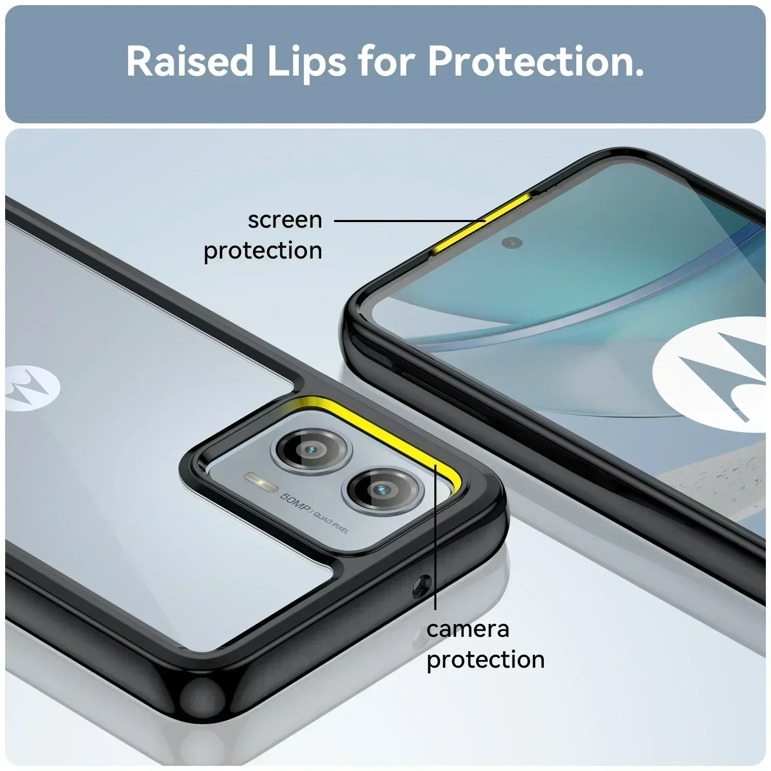 For Motorola Moto G14 G54 Case for Moto G84 G73 G13 G23 G53 5G Cover Coque Fundas Moto Egde 40 Case Shockproof Phone Bumper