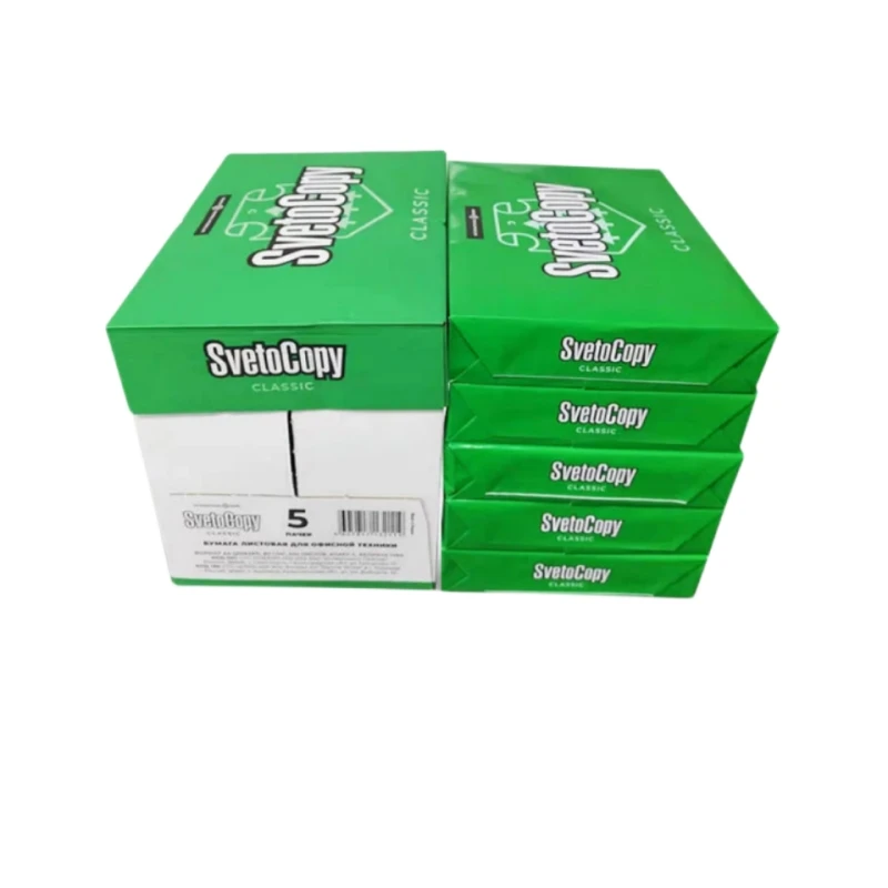 ورق نسخ A4 عالي الجودة 80gsm/70gsm - توريد المصنع مباشرة مع خبرة 20 عامًا