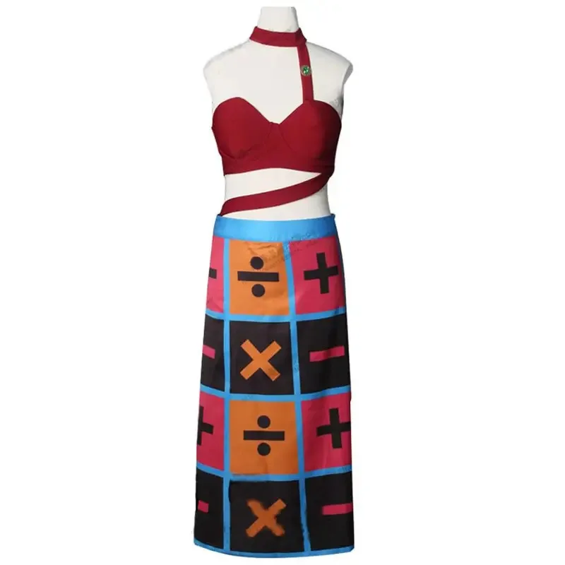 

2025 Trish Una Cosplay Costume Halloween Costume Dress
