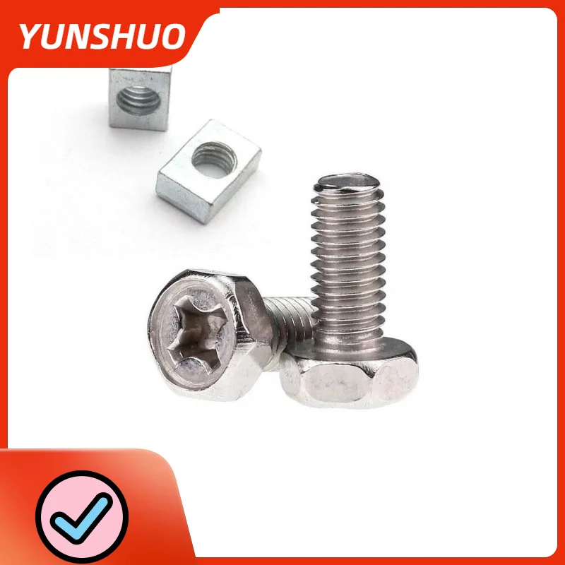 Motorcycle Motorbike Battery Terminal Nut and Bolt Kit M6x12mm Set