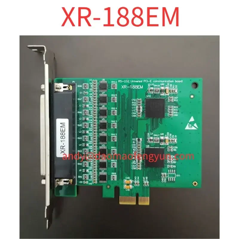 Second-hand Acquisition card XR-188EM RS-232 PCI-E serial port