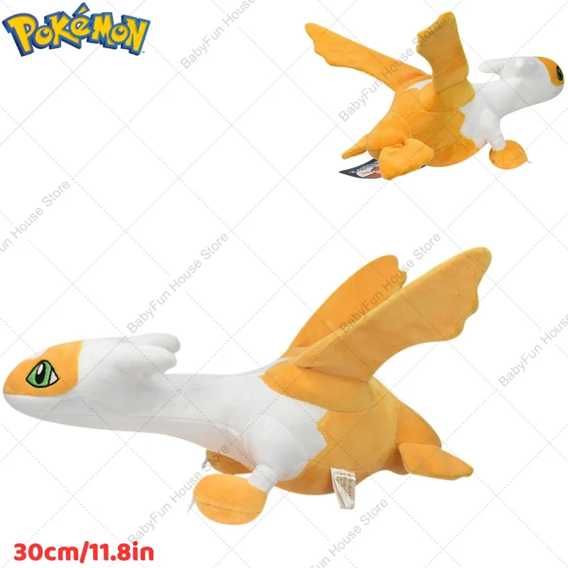 Pokemon Shiny Latios Latias Kawaii Plüschtiere Niedliche Anime Pikachu Lapras Stofftiere Peluche Puppen Geburtstagsgeschenke Kinder