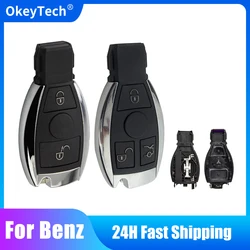 Okeytech Keyless Entry Remote Autos chl üssel Original Smart Car Key Shell Fall Tasten für Mercedes Benz A B C E s Klasse W203 W204