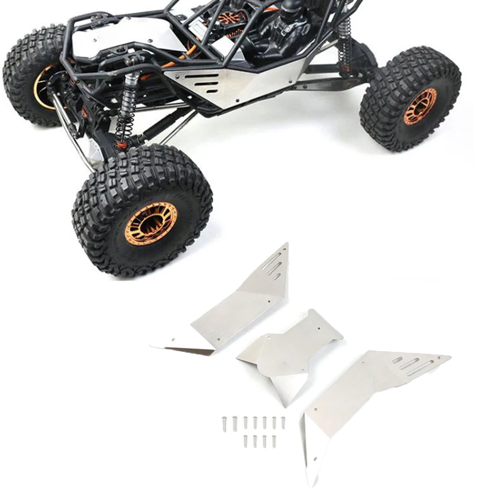 

Stainless Steel Hull Armor for Axial 1/10 RBX10 Ryft RC Crawler Car Anti-collision Armor Car Shell Kit Upgrade Parts