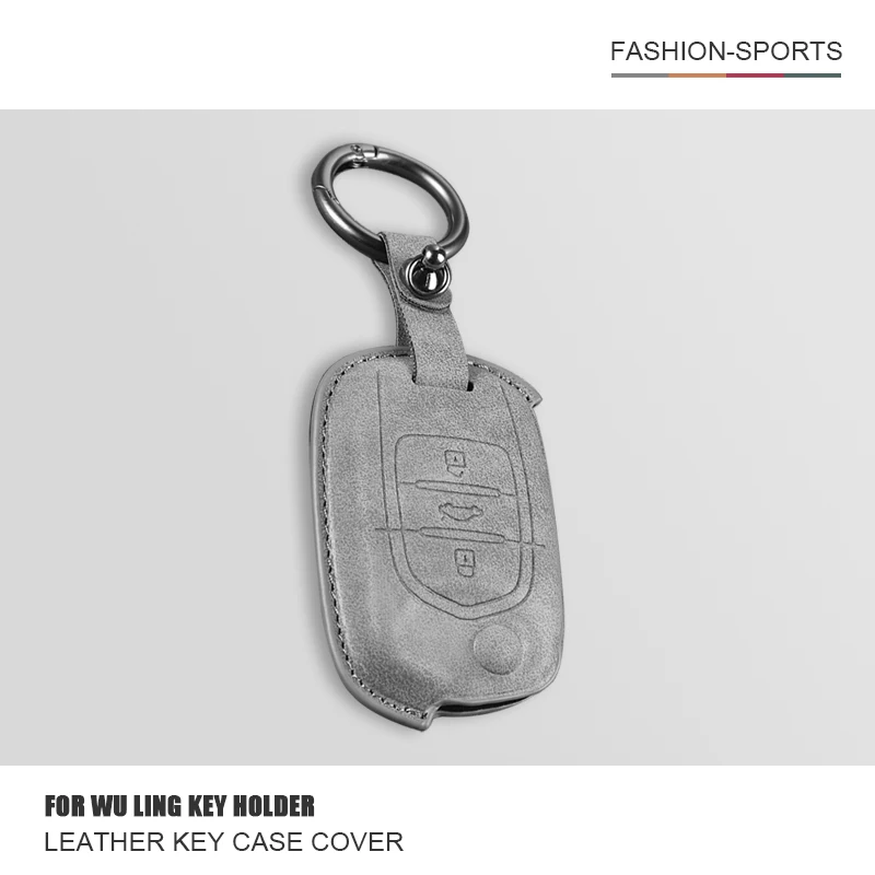 

Car Flip Key Case Cover Protector Shell Fob For SGMW Wuling Baojun 310 310W 510 530 560 630 730 Car Styling Interior Accessories