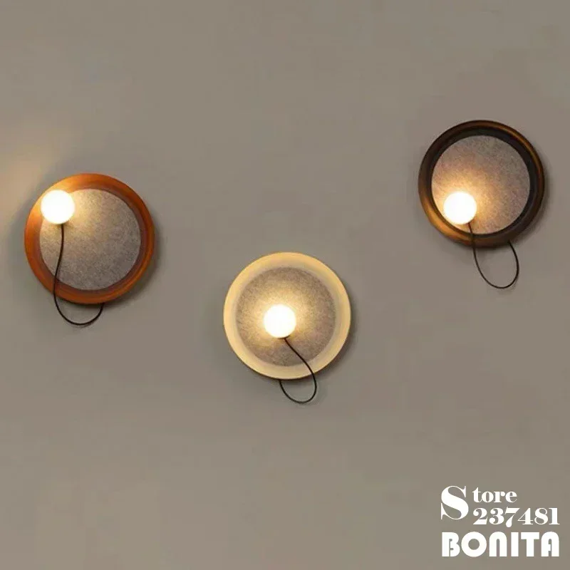 D35cm Vintage DIY Magnetic Glass Ball Pendant Light Hotel Dinning Table Bedside  Lighting Creative Round Disc Ceiling Chandelier image 6