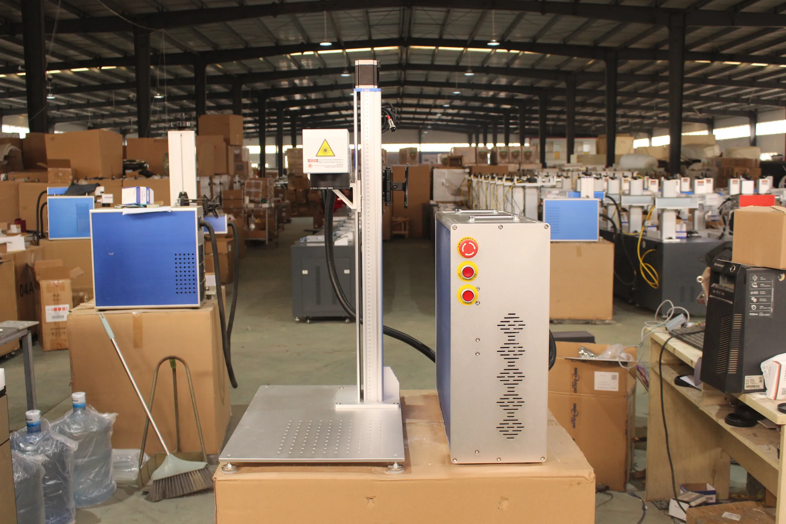 50W 100W Jewelry High Speed Fiber Laser Marking Cutting Machines