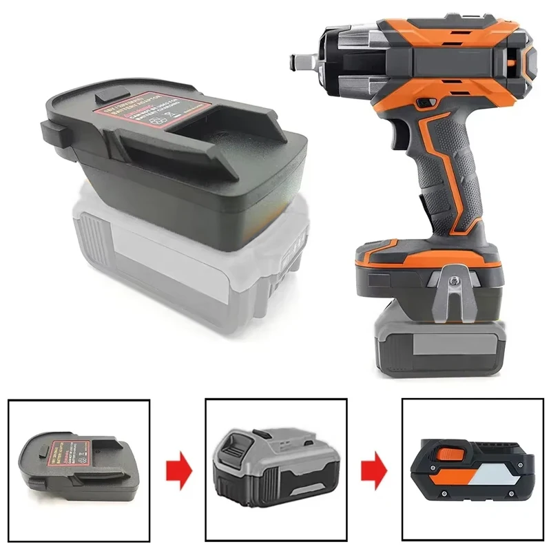 Battery Adapter to Replacement for Dewalt/Makita/Milwaukee Tool,for Makita/Dewalt/Milwaukee Battery to for Ridgid/AEG Tools