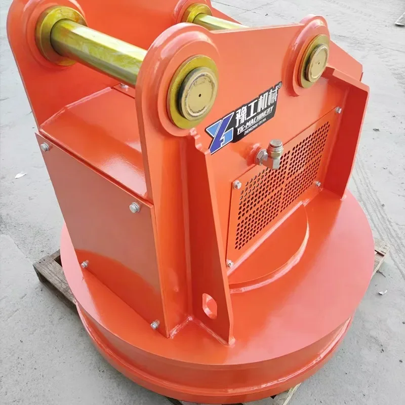 Hydraulic Electromagnet Lifting Magnet Circular Lifting Magnet Multi-Machine Use Truck & Crane Compatible Steel Scrap Hot Sale