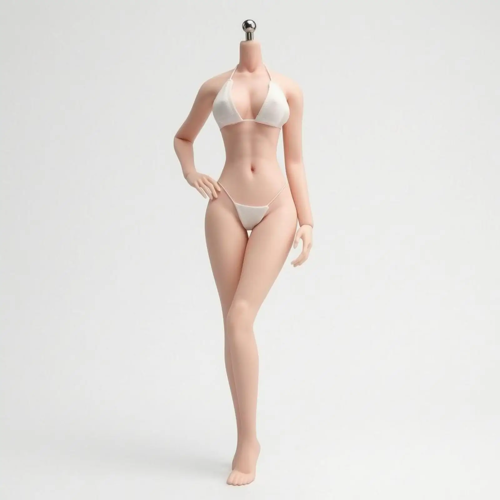 1/6 Scale Seamless Female Figure Body TPE 1/6 Scale Seamless Female Body Stainless Steel Skeleton for Display - view 4