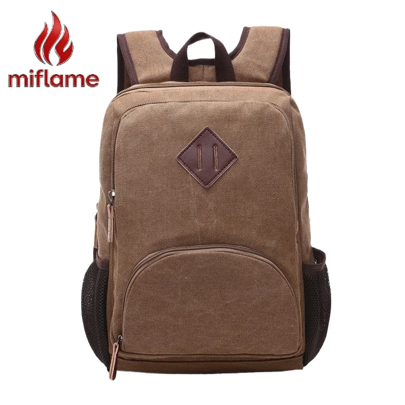 

Canvas Backpack Casual Korean Style Travel School Bag for Men Women Campus Vintage Daypack