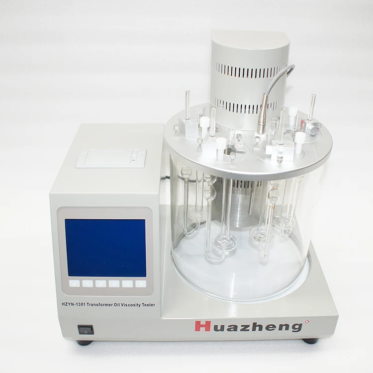 HuaZheng Petroleum Products kinematic viscosity apparatus kinematic viscosity meter Viscosity Testing Equipment machine