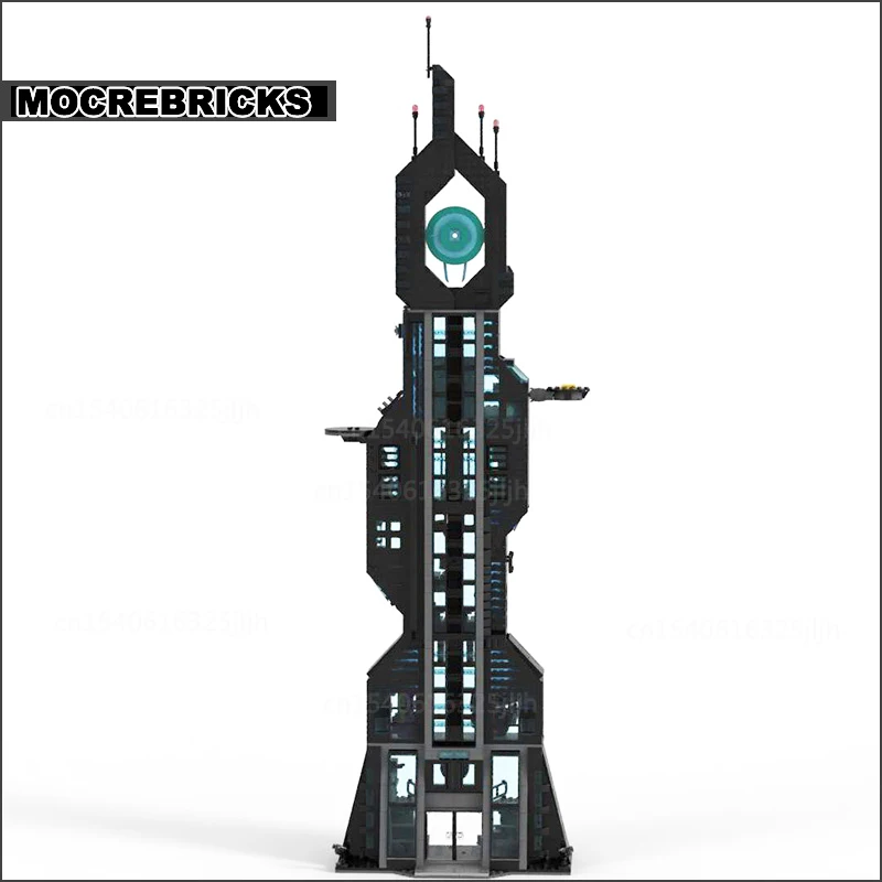 Famous Movie Architecture Game Series MOC Building Block Tower Technology Bricks Assembly Collection Model Street Kid's Toy Sets