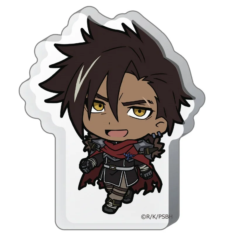 Sentenced to Be a Hero 6CM Kawaii Anime Figure Acrylic Stand with Printed Base Cute Desk Decor Party Gift Keychain