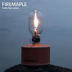 Fire-Maple Firefly Camping Gas Lantern Adjustable Luminance Camping Lamp NO Mantles Needed Outdoor Ambient Light Gas Lamps