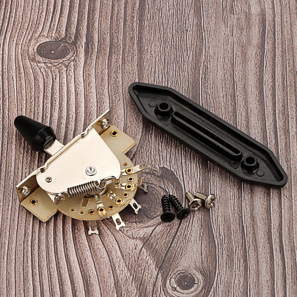 

Guitar Switch Accessories Electric Toggle Lever Cover Plate Covers Guard Plates Replace Part