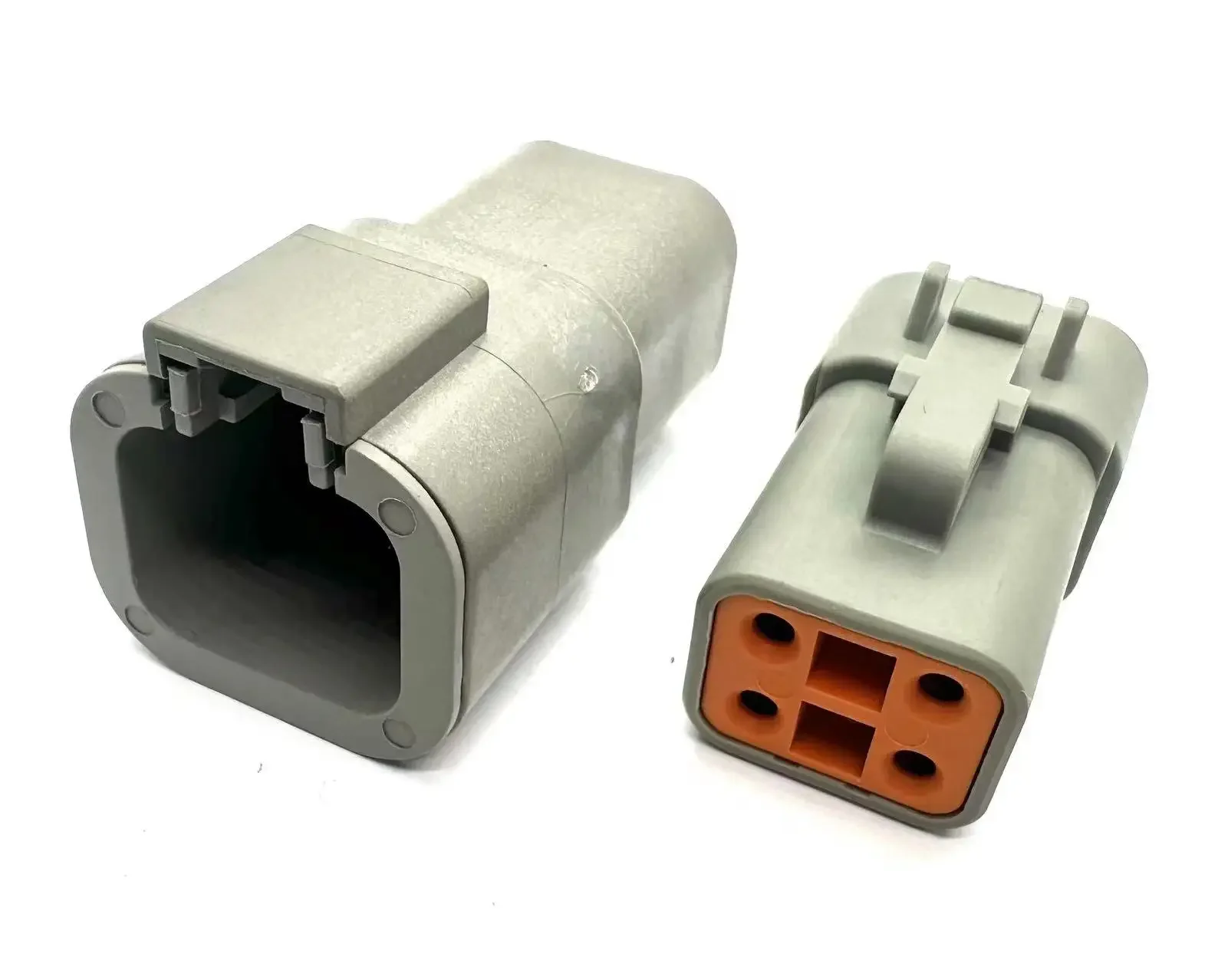 DTP -04, male and female, 2-hole, high current spot light plug 4p, automotive harness waterproof connector