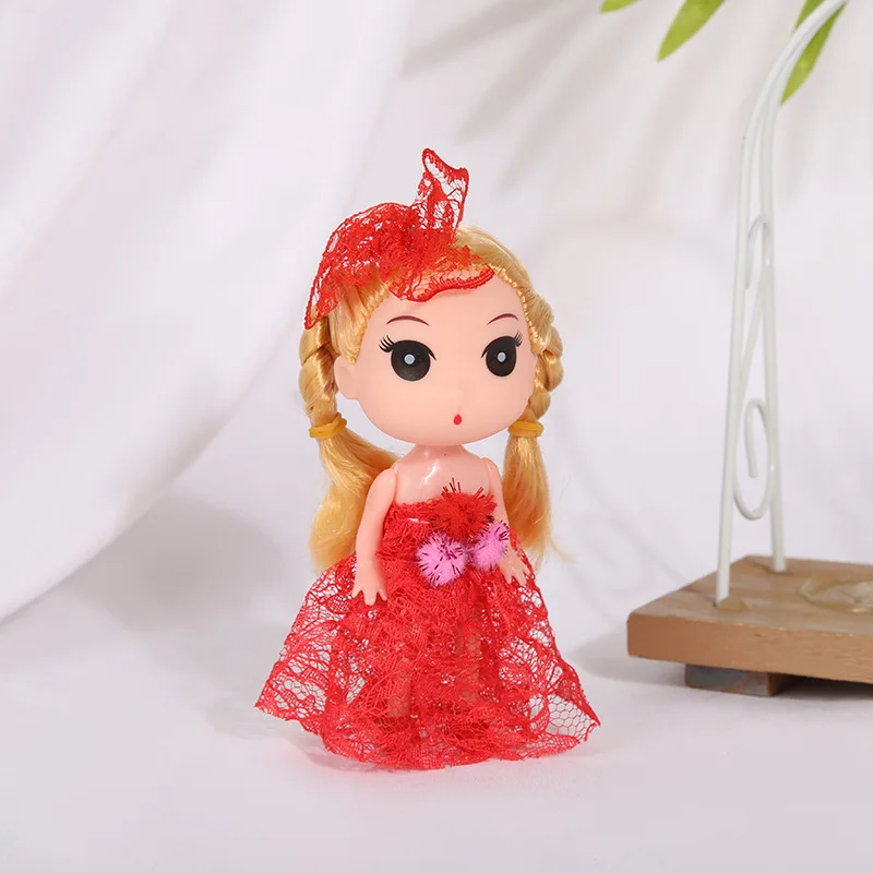 12cm Little Kelly Confused Doll Princess Cute Baby Kelly Dolls Body Toys For Girls Children Gifts