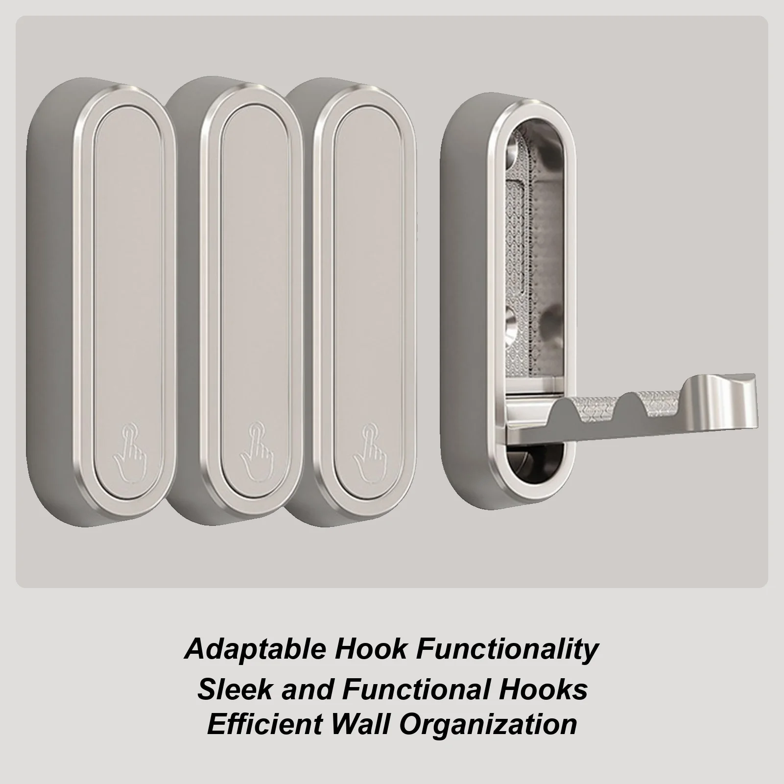 

Складные настенные крючки Складная настенная вешалка Гаражные крючки 4-х шт. Прочная вешалка Держатель для полотенец Органайзер для хранения Декоративный для