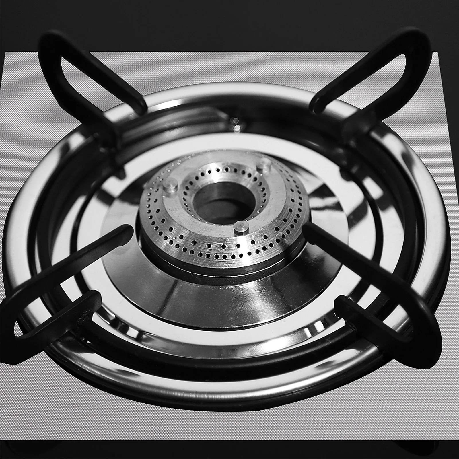 

4 шт., крышки для горелок для газовой плиты, термостойкие защитные плиты двойной толщины, легко чистящиеся защитные плиты для газовой плиты в посудомоечной машине