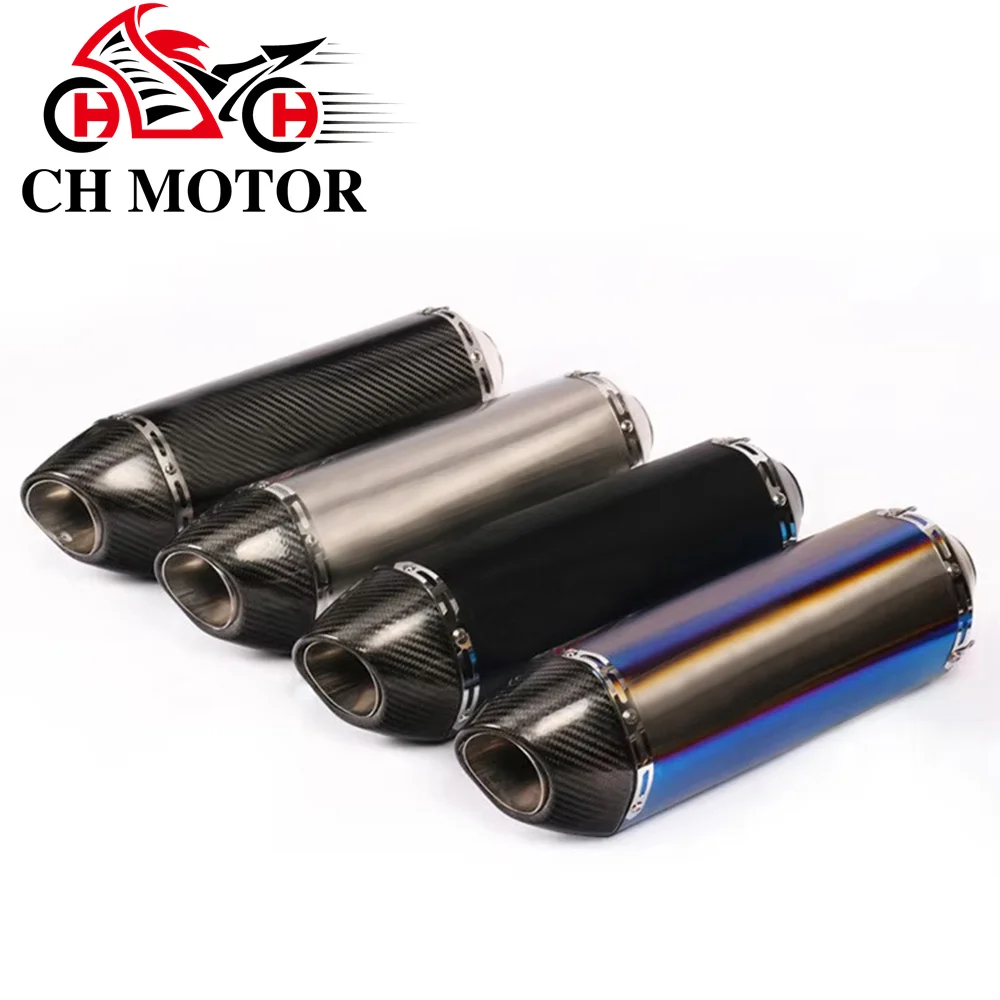 Slip On 51mm High Performance exosto para moto Escape exhaust muffler for motorcycle