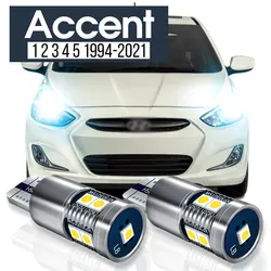 2x LED Parking Light Clearance Lamp Accessories Canbus For Hyundai Accent 1 2 3 4 5 1994-2021 2007 2012 2013 2014 2015 2016 2017