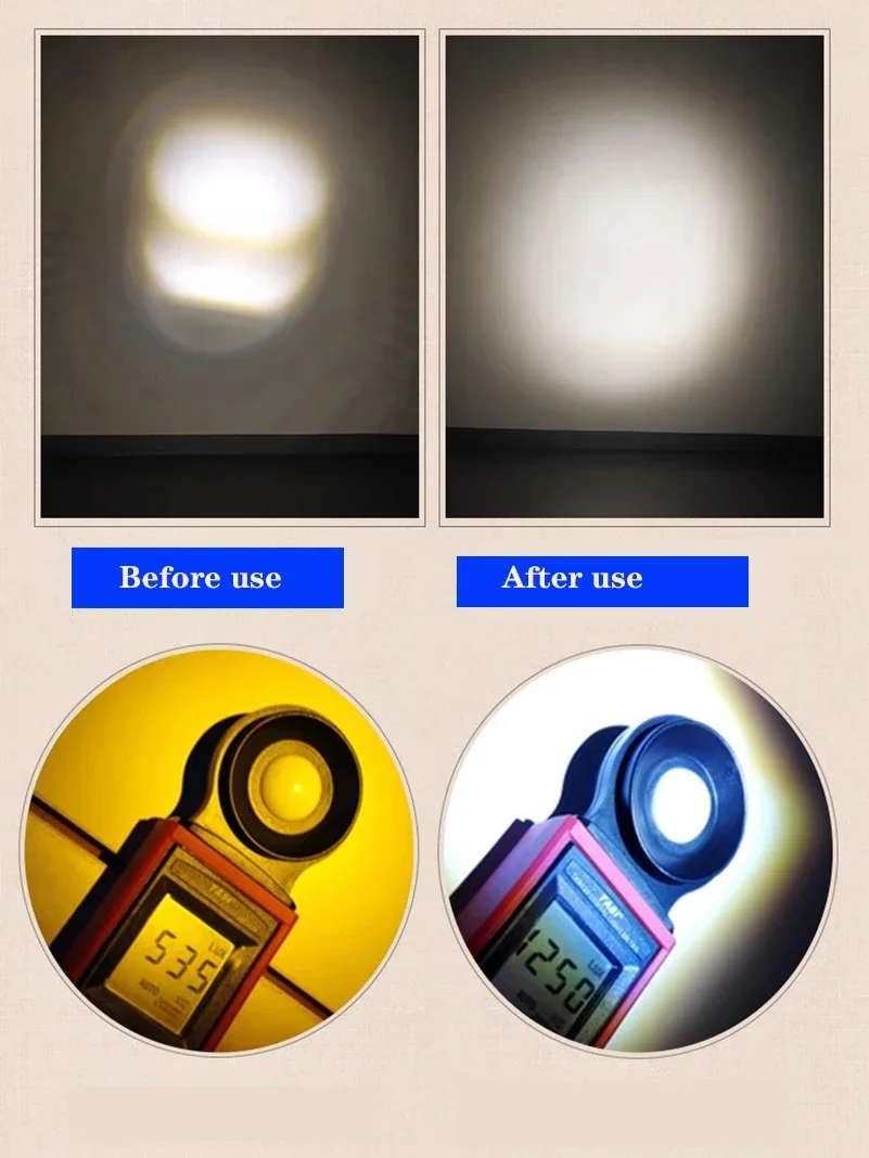 Fresnel Frosted Lens Led Optical Lens, Eliminates Yellow Light, Improves Camera And Light Condenser Quality