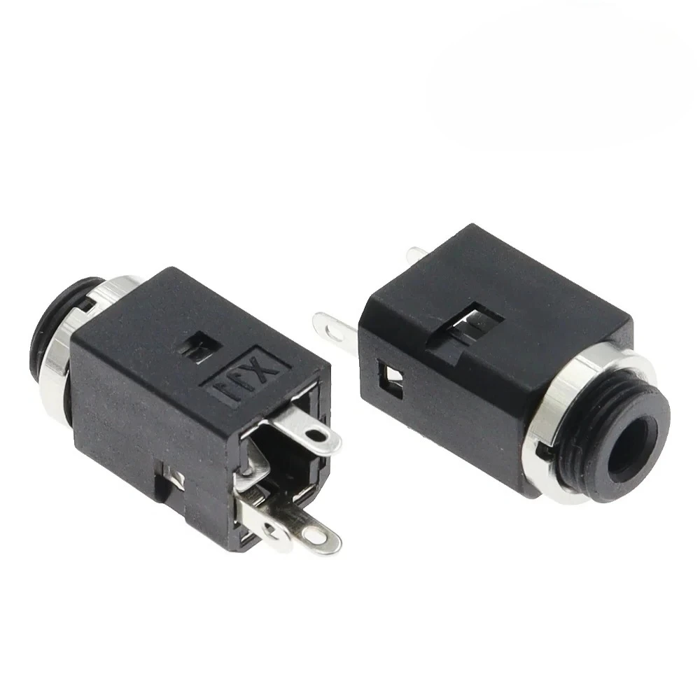 100PCS PJ-341 3,5 MM Vertikale Buchse 3Pin 4Pin 5Pin Stereo Buchse Jack mit Schraube 3,5 Audio 2/3/4 Pole Kopfhörer Loch – Detail 8