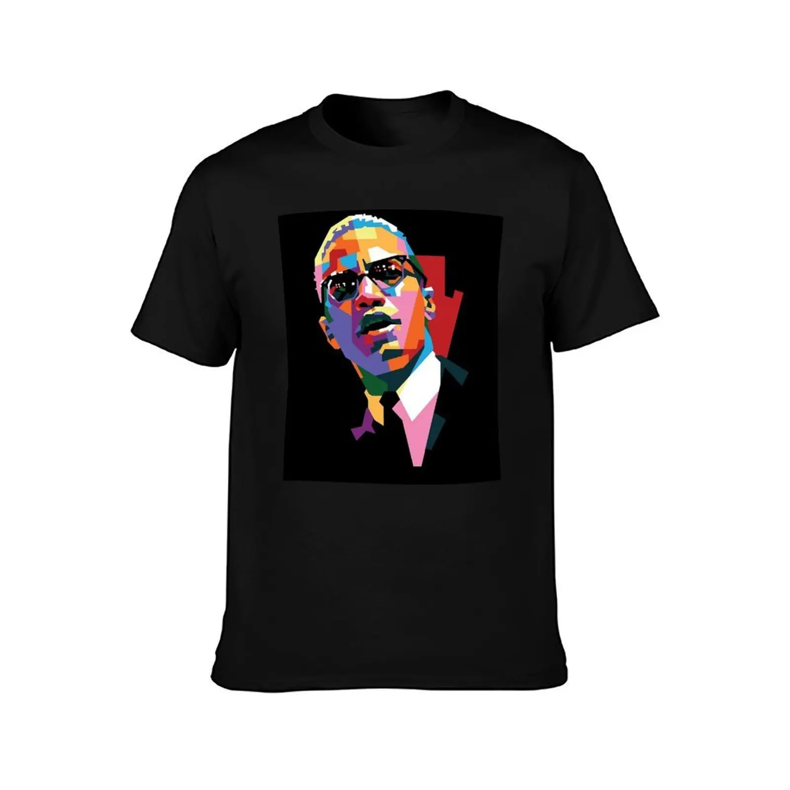 Malcolm little X Canvas Print T-Shirt man t shirts for men T-Shirt