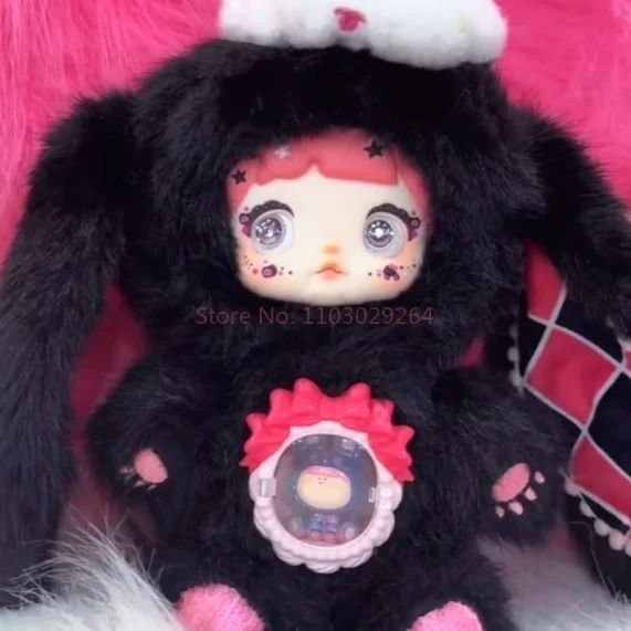 Nommi V7 Nuomi 'er a Bite of Sweetheart Amal Lilith Collaboration Blind Box Plush Doll Trendy Surprise Gift Toy