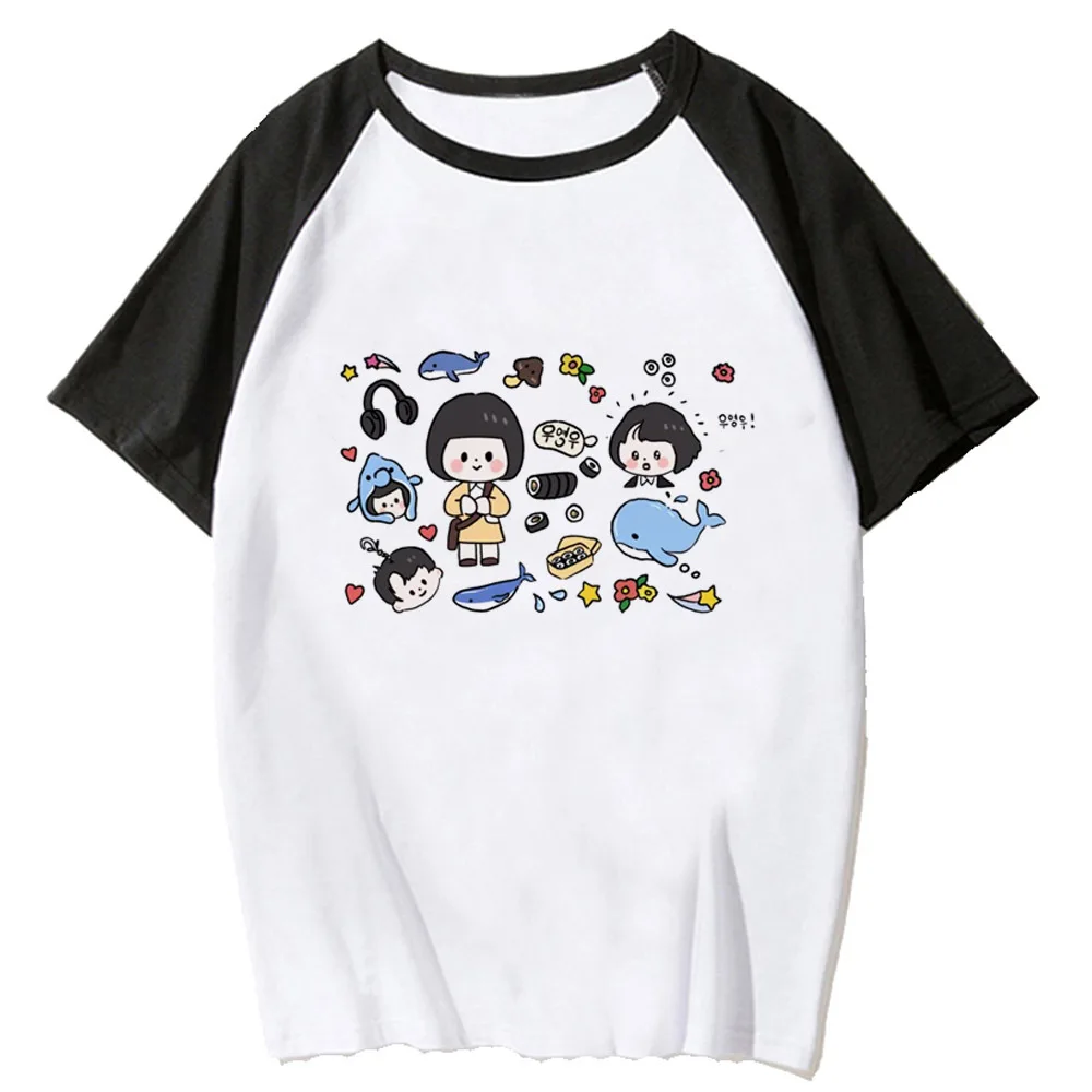 Dorama tshirt women harajuku t shirt female manga clothing