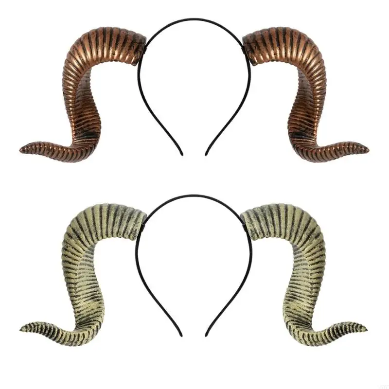 

L5YC Съемный пенопласт Hornhoop Head Accessories для карнавалов Masquerades Party