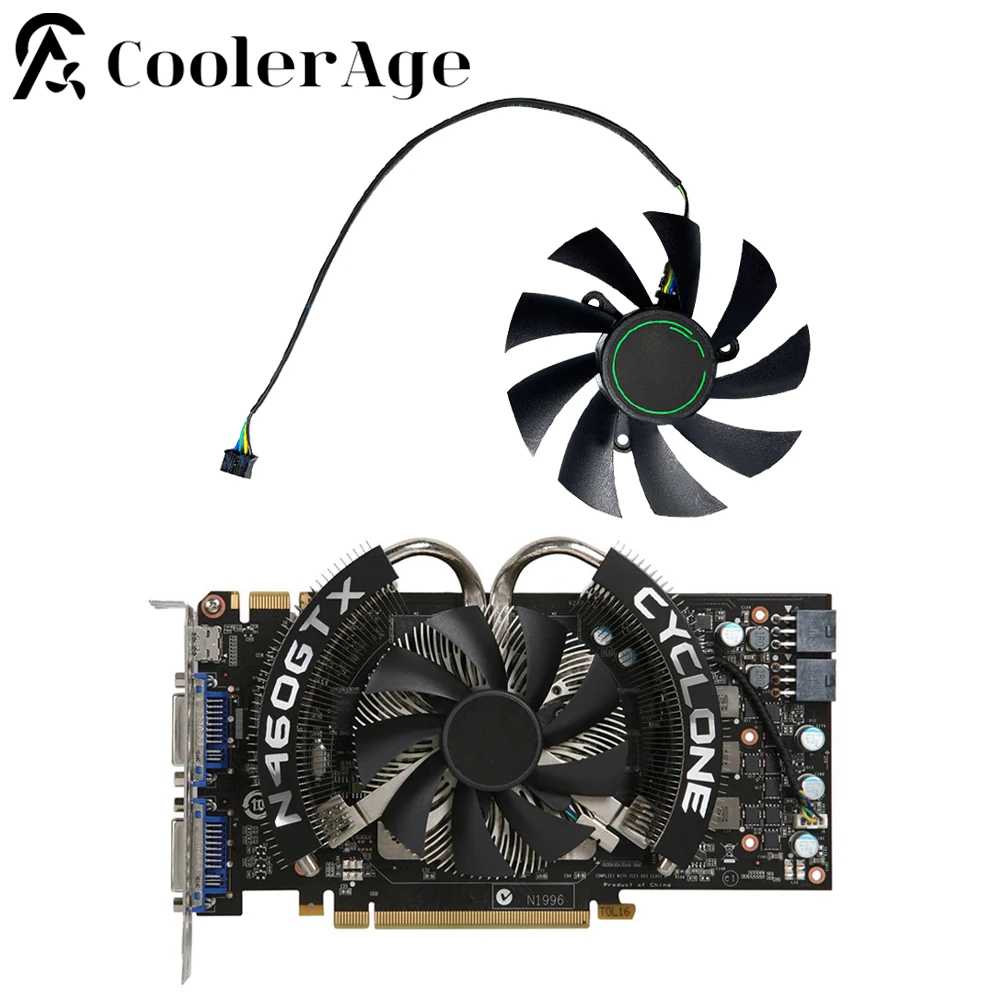 8​6MM PLA09215S12H GTX450 GTX460 GTX6870 GTX6790 GTX6770 Video Card Fan For MSI GeForce GTX 450 460 6870 6790 6770 GPU Fan