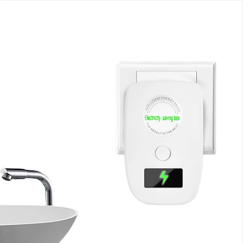جديد 1 قطعة جهاز توفير الكهرباء ترقية توفير الطاقة المنزلية صندوق توفير الطاقة معاول الطاقة الكهربائية التوقف