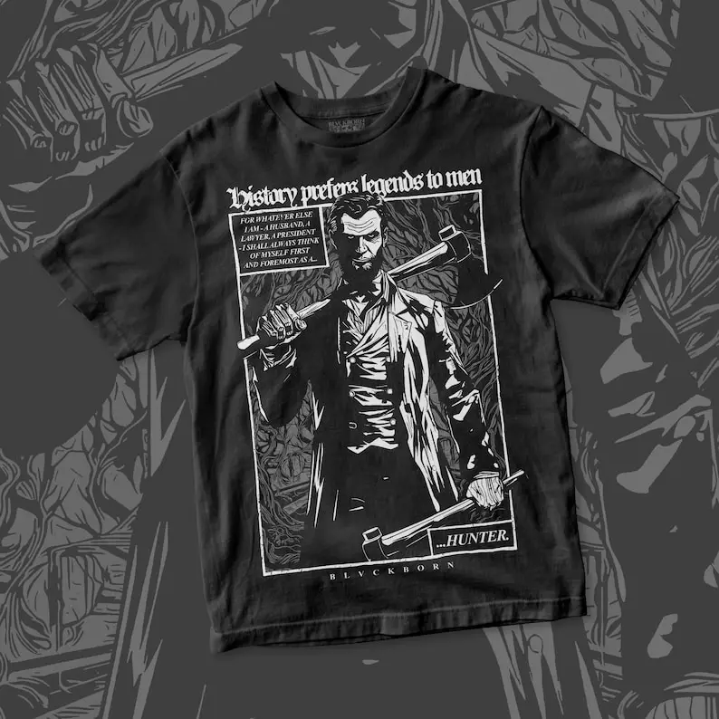 Lincoln The Vampire Hunter Cotton shirt