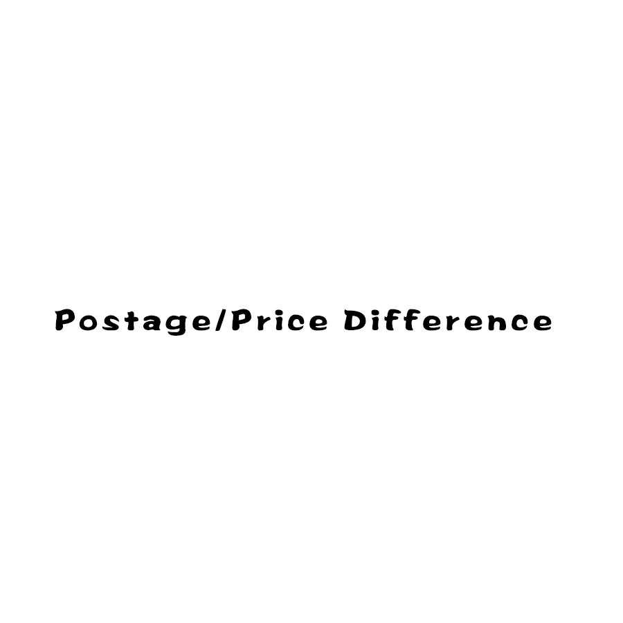 

Postage/Price Difference Postage/Price Difference