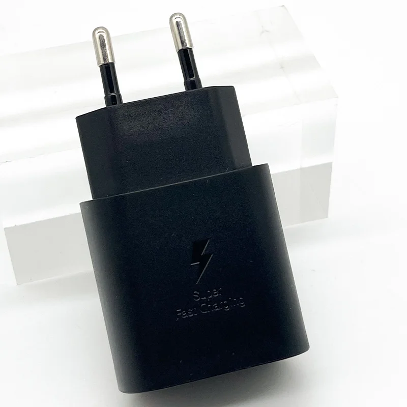 SAMSUNG S25+ PD 25W Superschnell-Ladegerät EU 1,8M Typ-C Wandadapter für Galaxy S26 S21 S20 FE Ultra A71 A72 A52 Ladegerät – Detail 2
