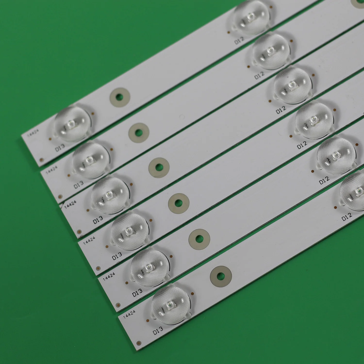 55 TV용 LED 스트립, 55E5500U, CN55GK720, CN55GK725, CRH-K553535T0613L4CF-Rev1.1 GS CRH-K553535T0613R4CF-Rev1.0 W, 12 개/세트